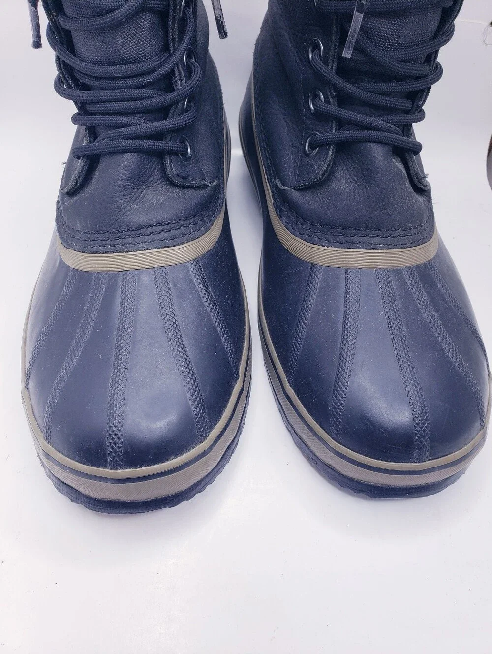 Sorel 1964 Premium T Black Waterproof  Winter Snow Duck Boots Men's Size 12